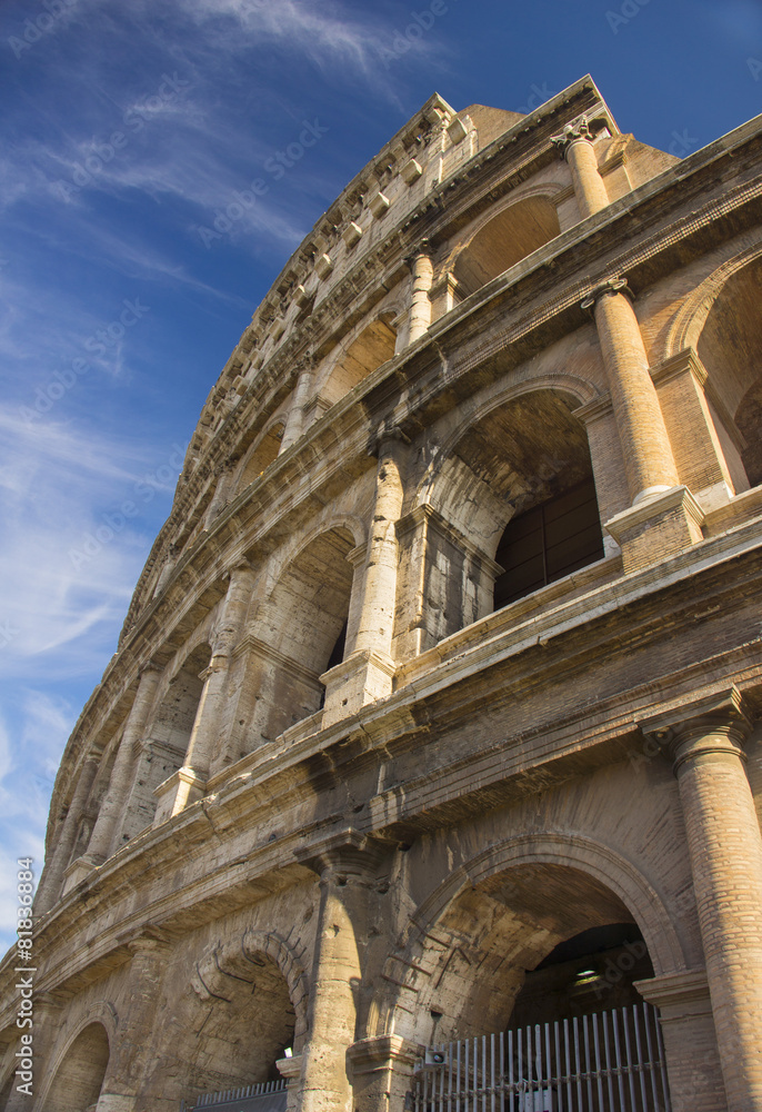 Colosseum Front View, Rome, Italy