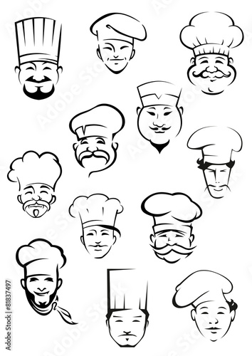 Professional chefs in toques from around the world