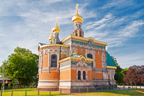 Die Russische Kapelle auf der Darmstädter Mathildenhöhe 2 photo