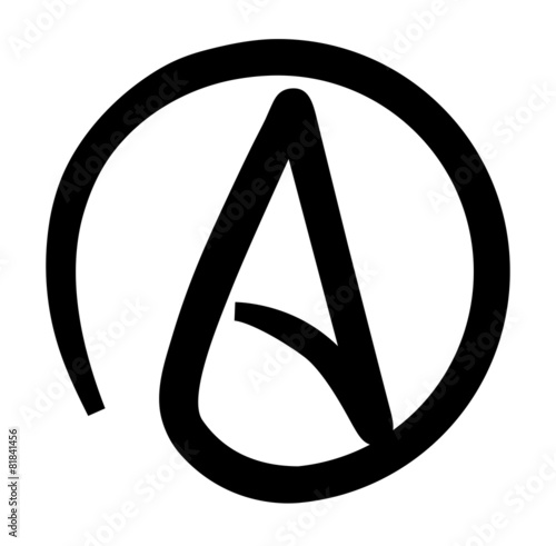 Tableau sur toile Atheism