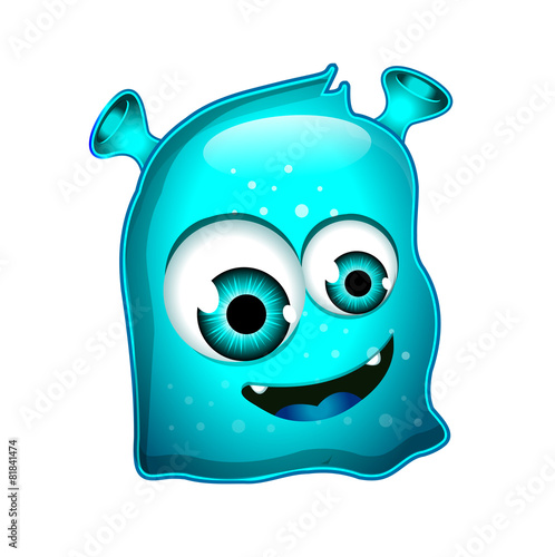 Blue Jelly Monster