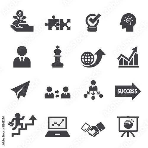 business icon set