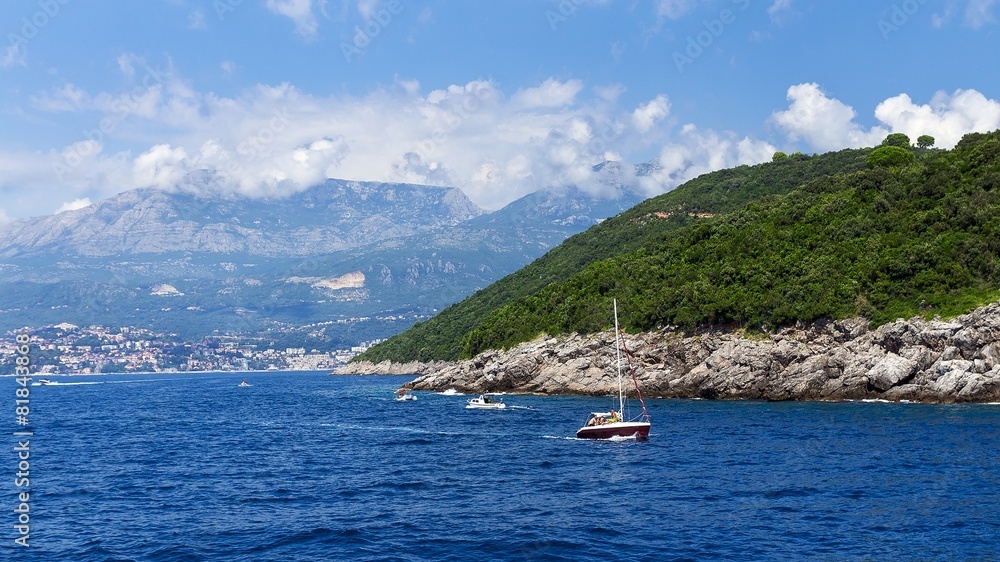 Mediterranean coast, Montenegro