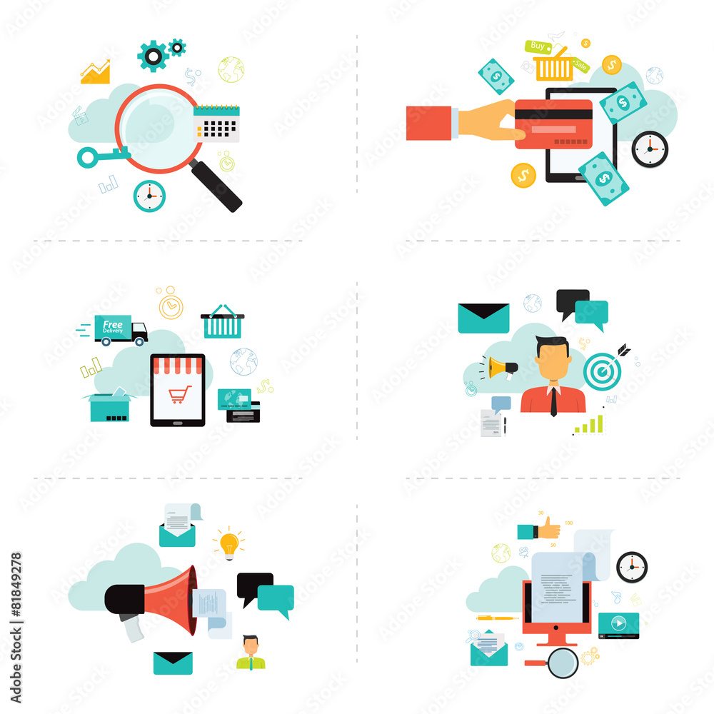 business marketing online element for infographic business marketing online element for infographic