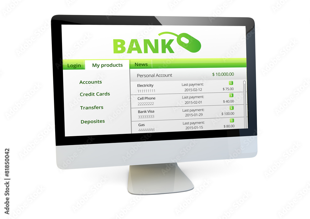 financial computer financial computer