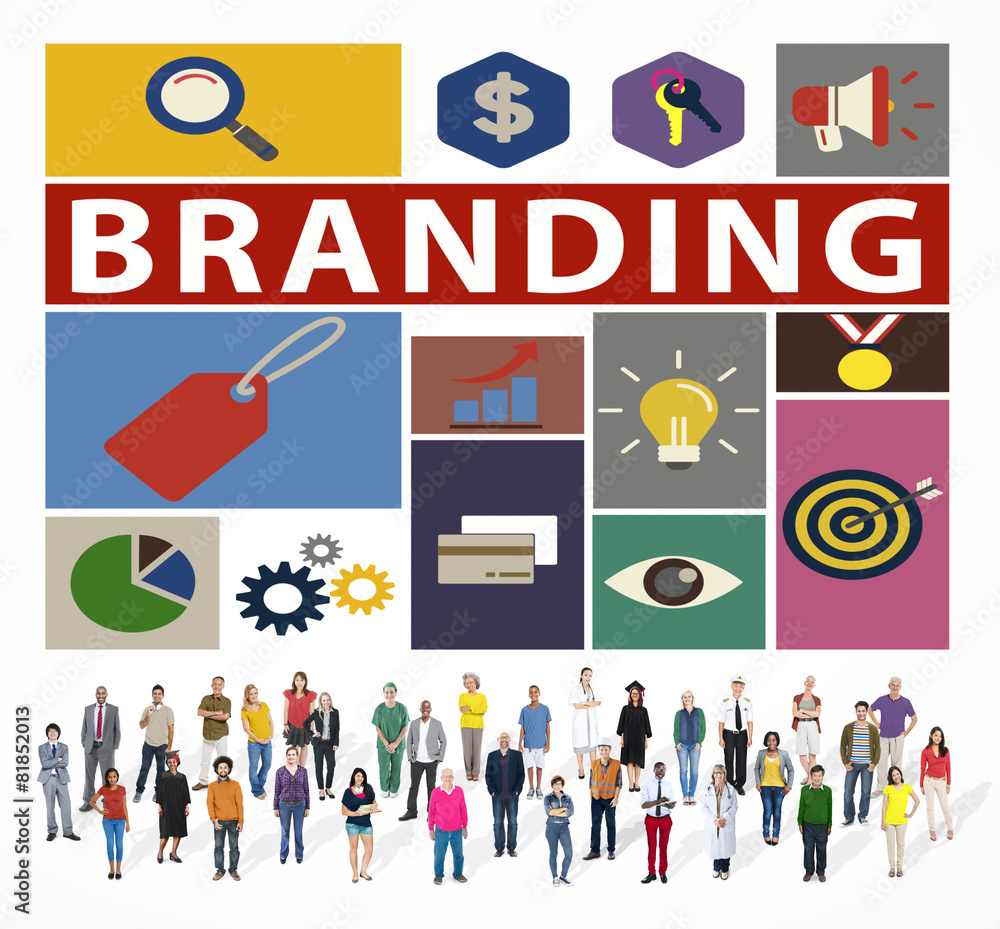 Brand Branding Marketing Commercial Name Concept Brand Branding Marketing Commercial Name Concept