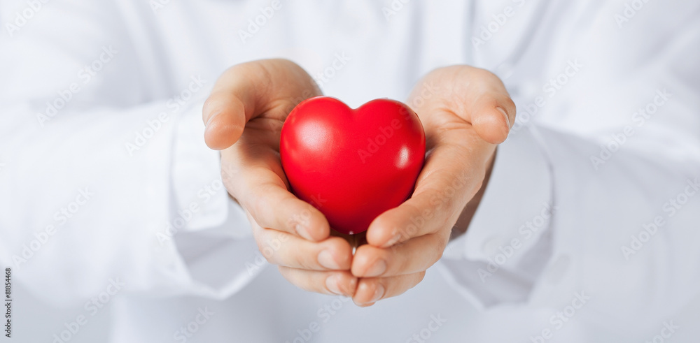 man hands with heart man hands with heart