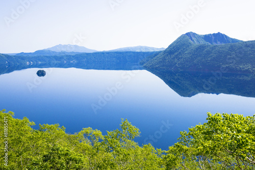 阿寒国立公園の摩周湖と摩周岳 photo