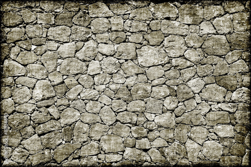 Old stone wall grunge background