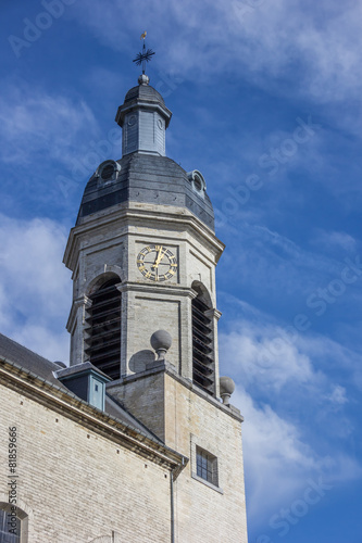 Tower of the Vlierbeek abbey in Leuven
