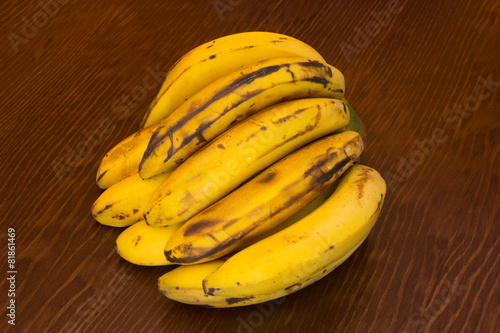 Bunch of canary bananas
