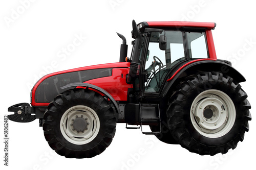 Modern heavy tractor.