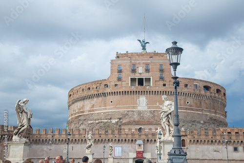 Photography sant' angelo castle, rome