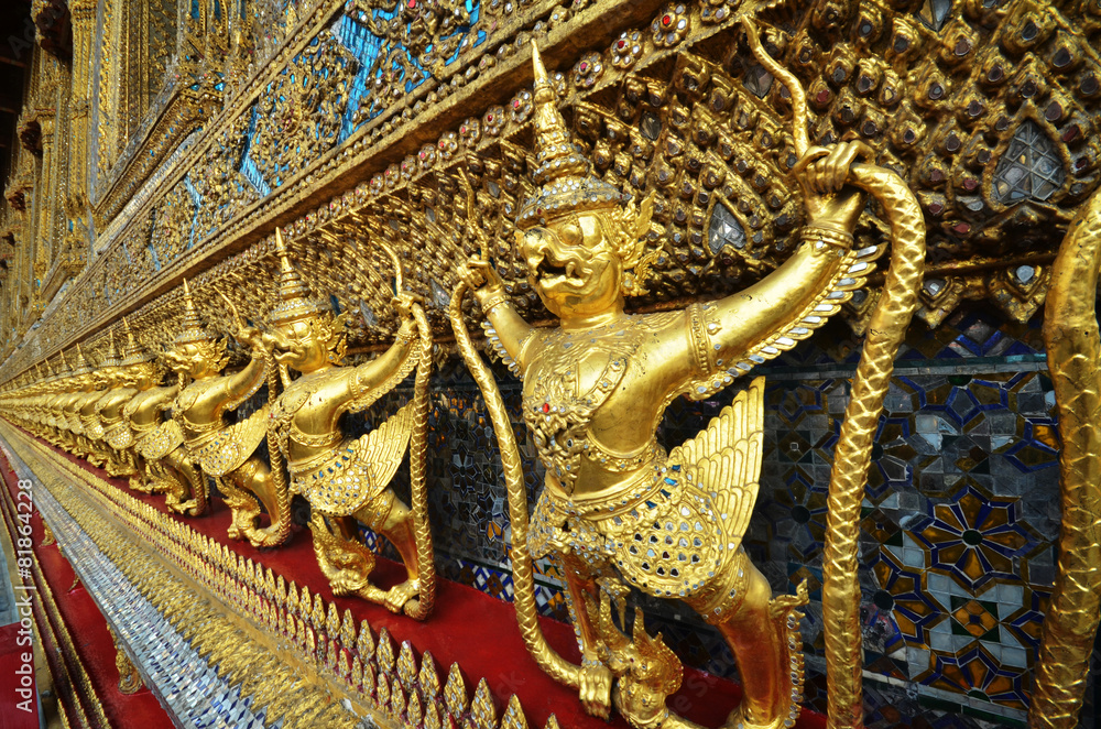 Garuda in Wat Phra Kaew Grand Palace of Thailand