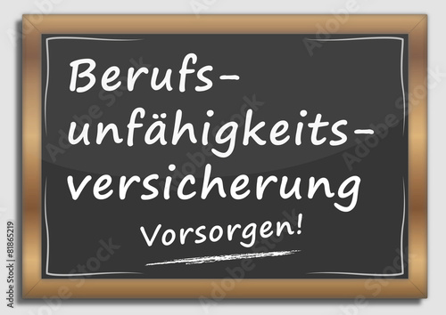 Berufsunfähigkeitsversicherung