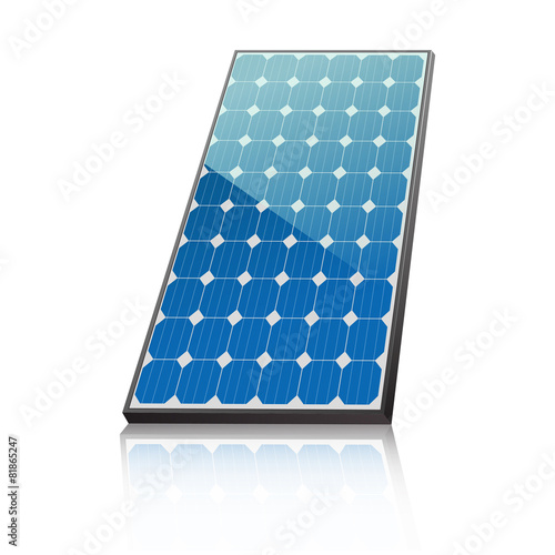 one solar panel