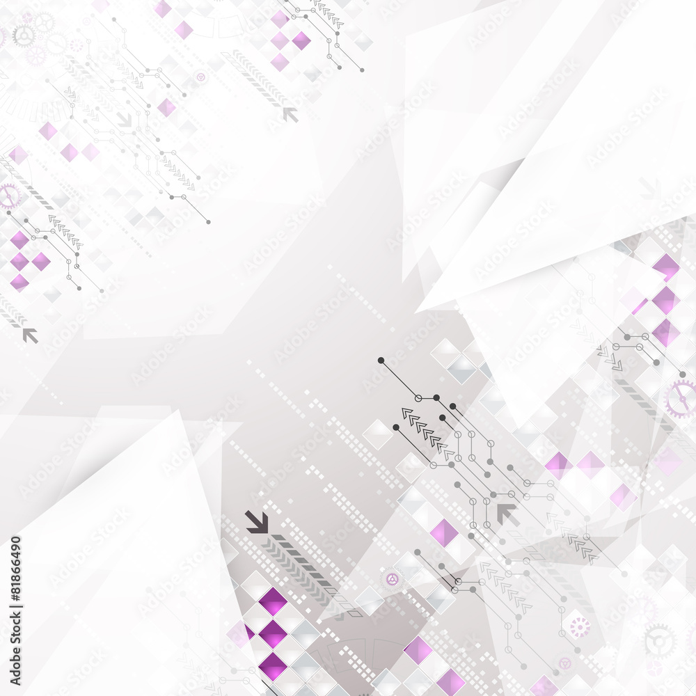 Obraz premium Abstract technology business background.