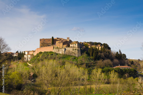 Borgo medievale in Val d'Orcia - Toscana