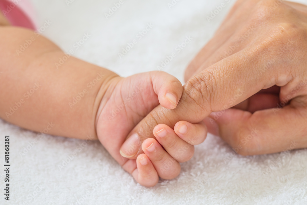 New born baby hand New born baby hand