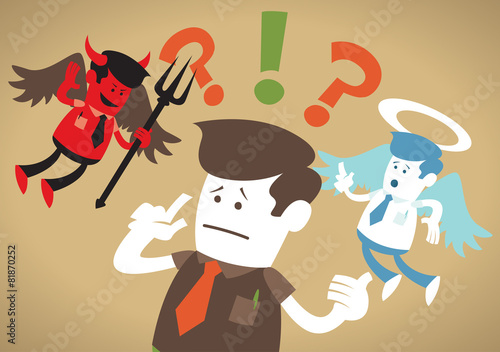 Corporate Guy has a Moral Dilemma.