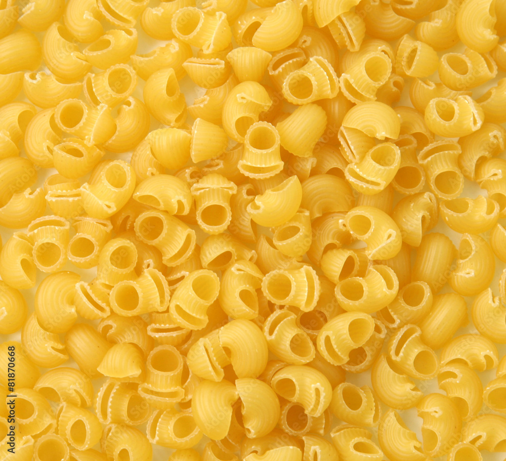 Dry Italian pasta background Dry Italian pasta background