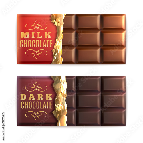 Chocolate Bars Set