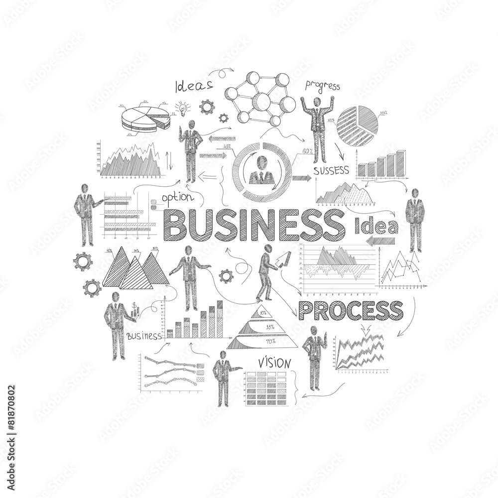 Business Concept Sketch