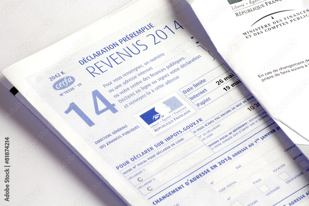 declaration de revenus 20042015 declaration de revenus 20042015