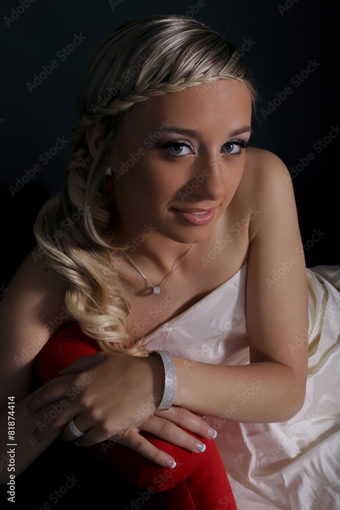 Naklejka premium Portrait Mariage
