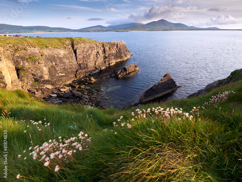 Coastline of the Dingle peninsula