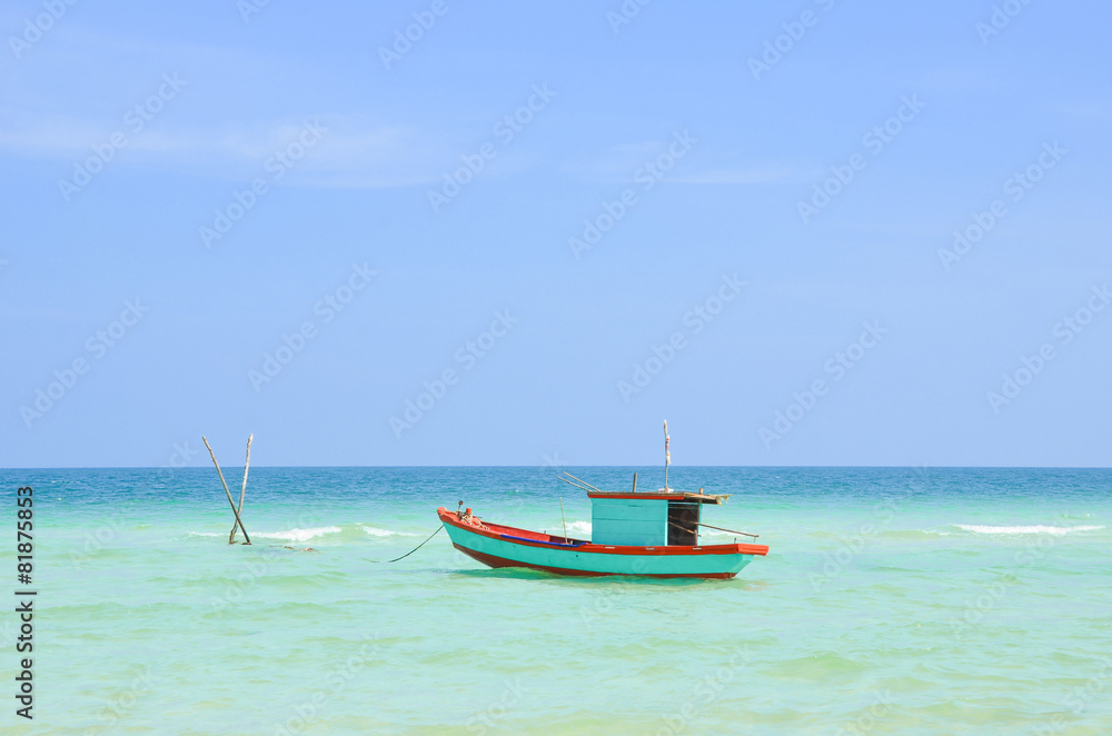 Fishing boat onPhu Quoc sea