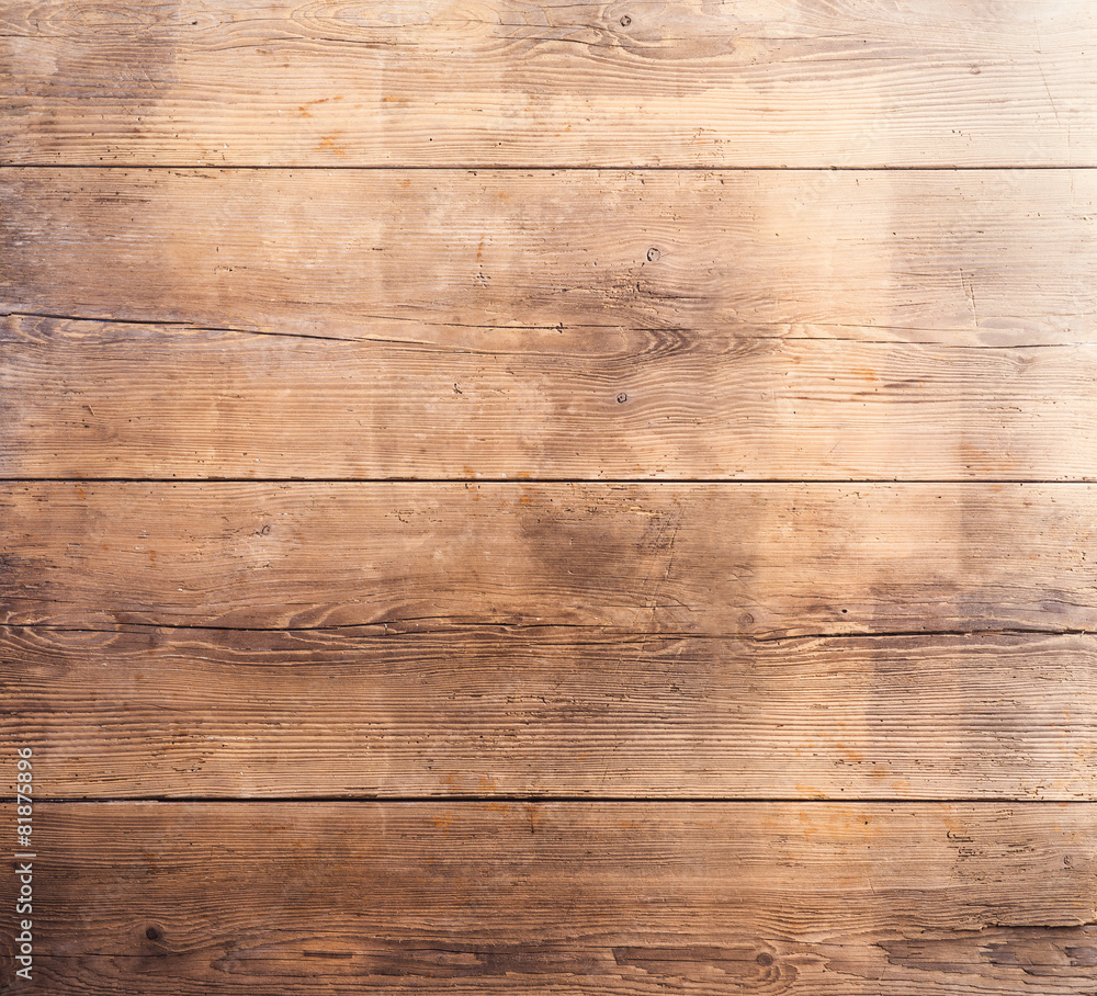 Wooden boards with texture as clear backgrounds - obrazy, fototapety, plakaty 