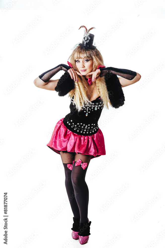 Glamorous Sexy Moulin Rouge girl wearing hot lingerie. Beuty Glamorous Sexy Moulin Rouge girl wearing hot lingerie. Beuty