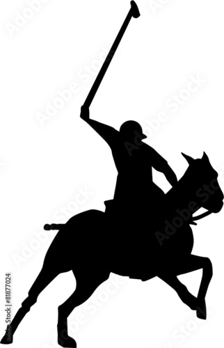 Polo Player Silhouette