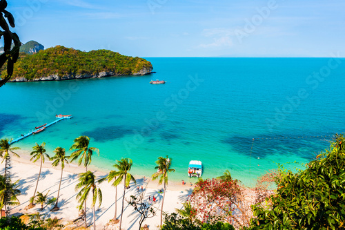 Fototapeta Naklejka Na Ścianę i Meble -  summer island of Thailand beach