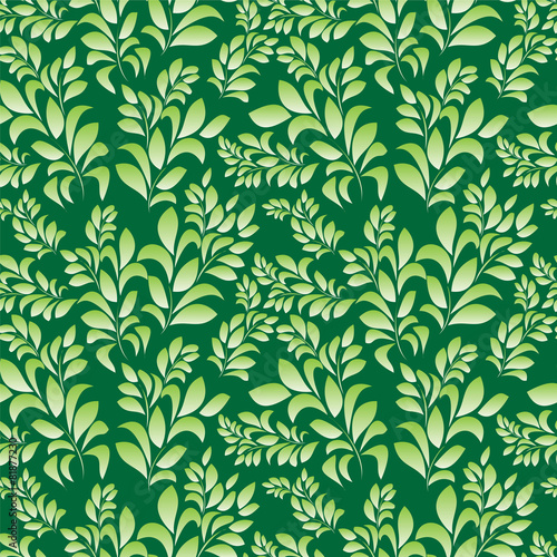 seamless spring background. leaf pattern. vector illustration