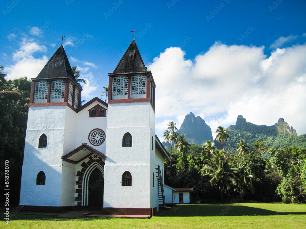 Polynesian church