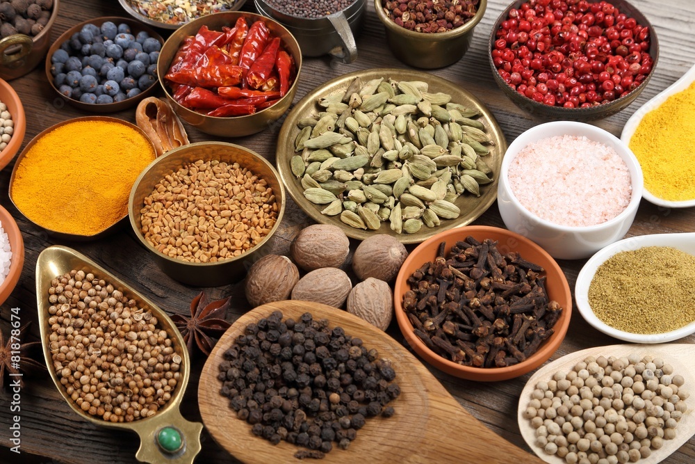 Aromatic spices. Aromatic spices.