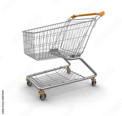 Shopping Cart (clipping path included)