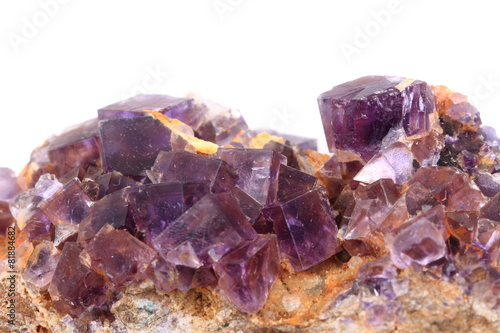 violet fluorite cubes