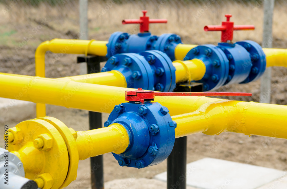 gas station equipment foto de Stock Adobe Stock