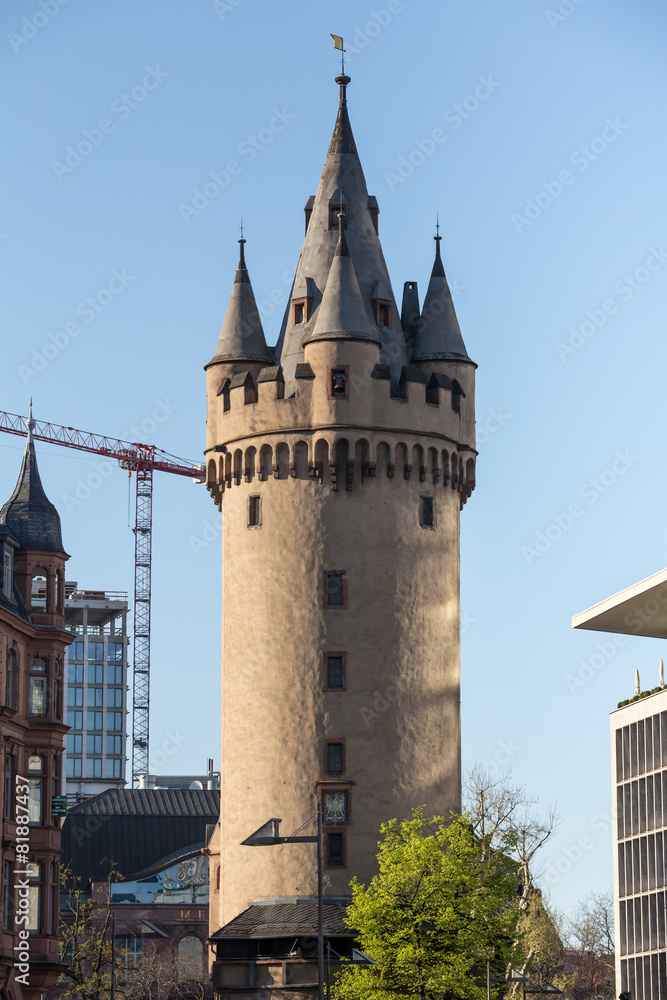 eschenheimer tower frankfurt am main germany