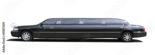 Fotografia, Obraz Black limousine