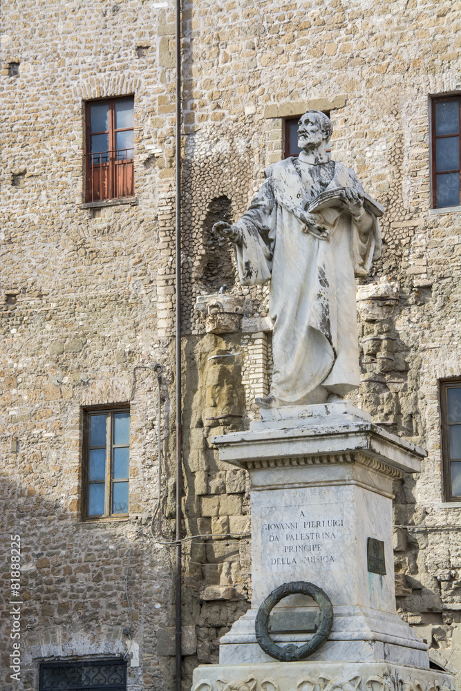 Giovanni Pierluigi da Palestrina, statua commemorativa