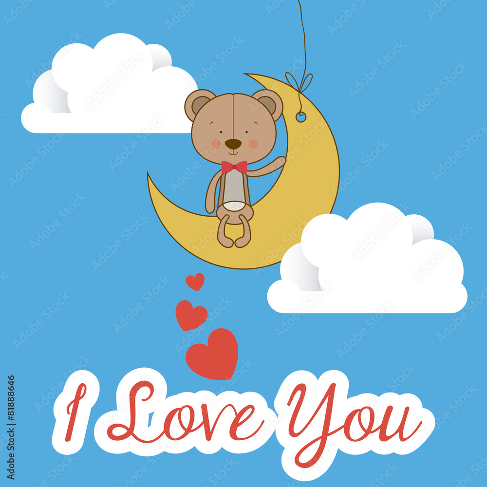 Fototapeta premium Love design