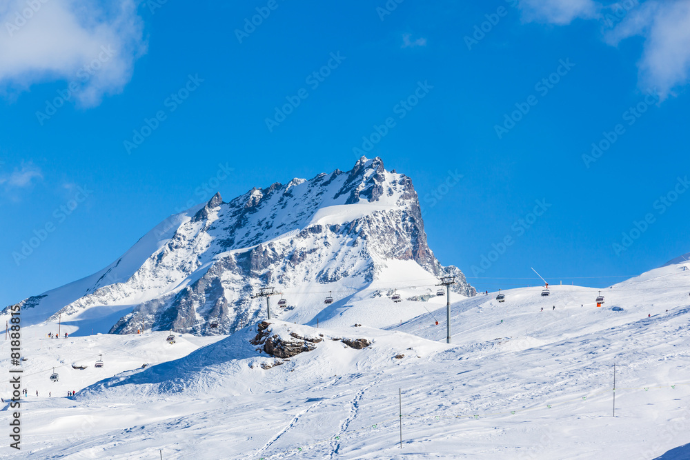 Pennine Alps on the Italian-Swiss border Pennine Alps on the Italian-Swiss border