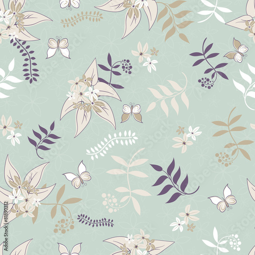 Floral seamless pattern
