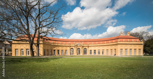 Foto Orangerie Erlangen im Frühling