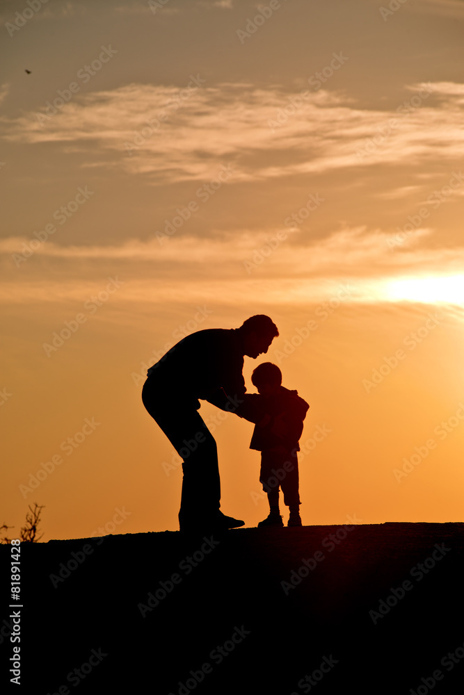 Father and son Father and son