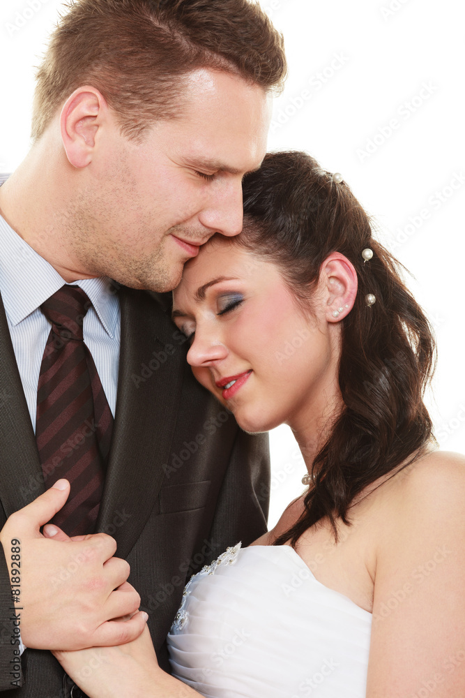 Married couple hugging Married couple hugging